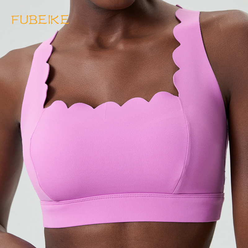 Yoga Fitness Plus - Fubeike pequena onda dupla alça de