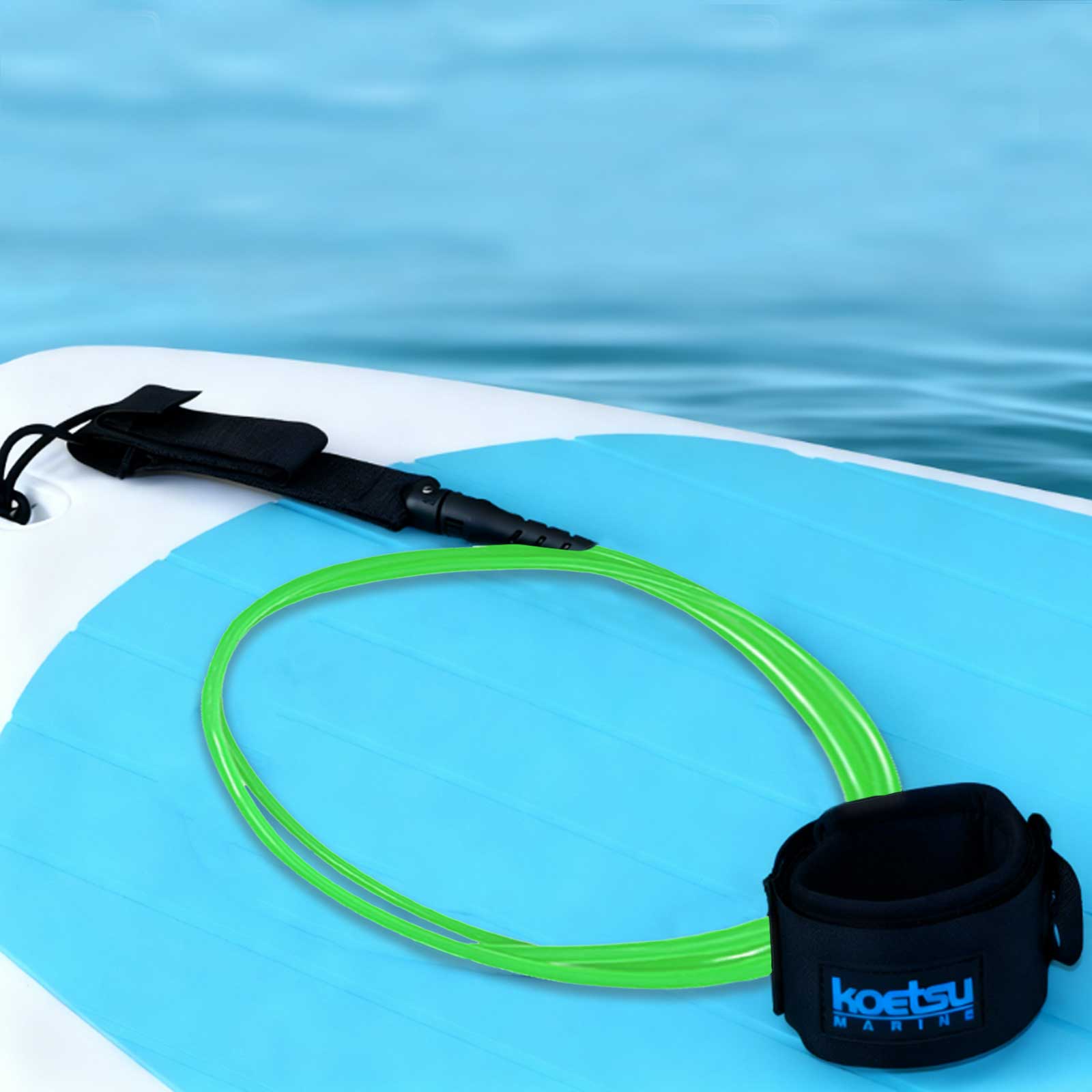 Ankle Weights - Corda de Segurança Premium para Prancha