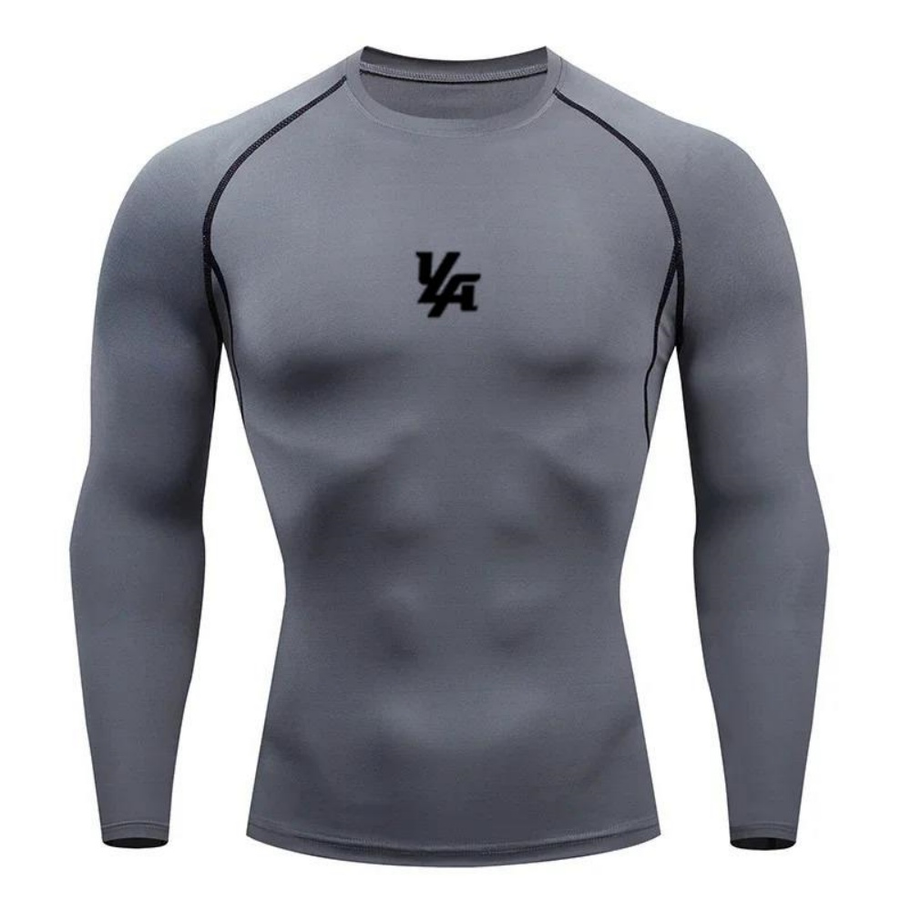 Yoga & Fitness Classes By Niharika Zirakpur Reviews - Camiseta de Compressão Masculina de Manga