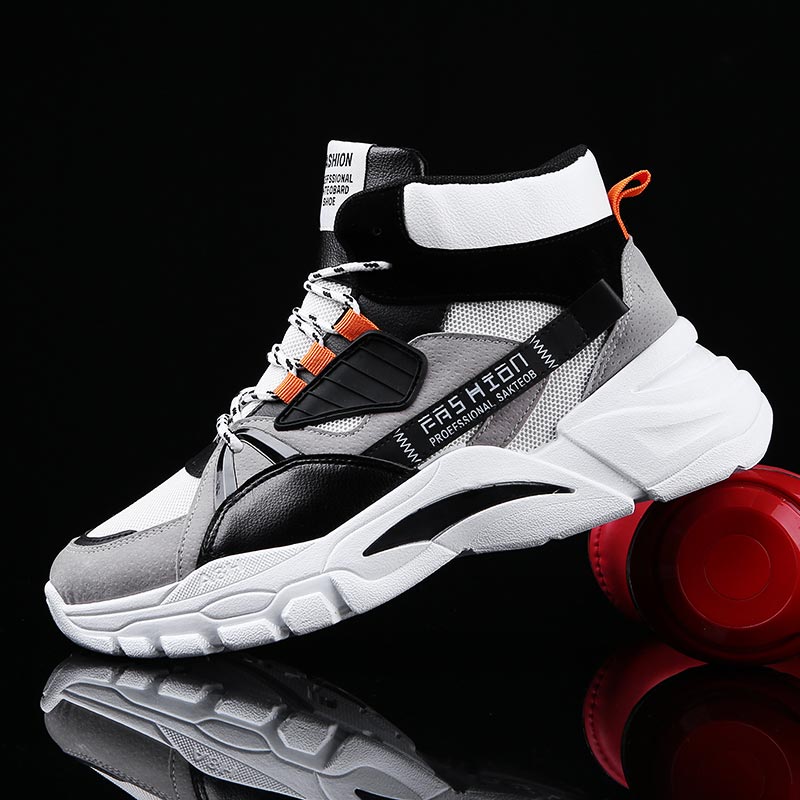 Yoga Fitness Health - Hightop-Sapatilhas Esportivas Masculinas, Sapatilhas de Cima