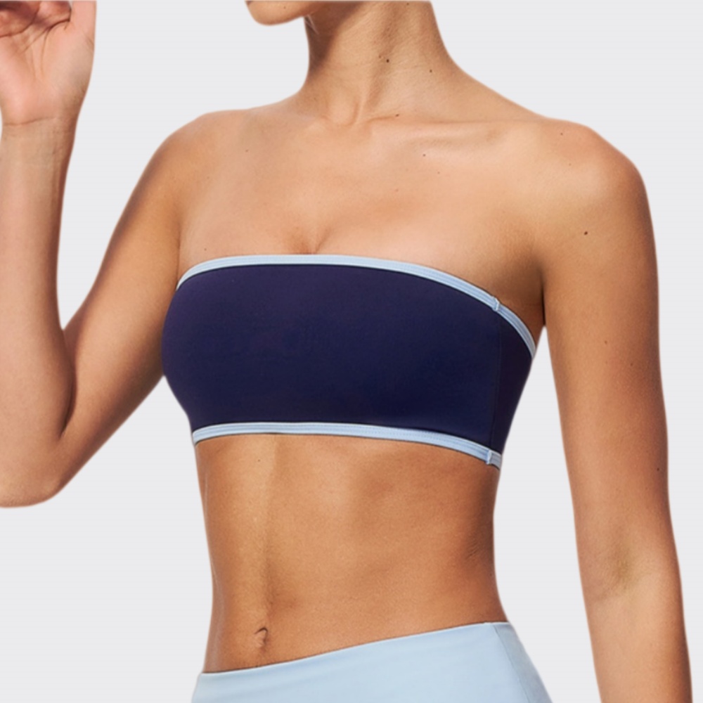 J-Yoga Fitness - Sutiã de Yoga Feminino, Respirável, Sem