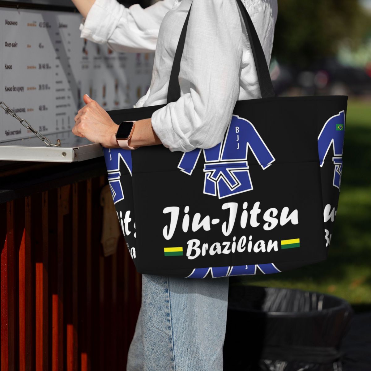 Yoga Fitness Jiu Jitsu - Bolsa de Praia Jiu-Jitsu, Bolsa Grande