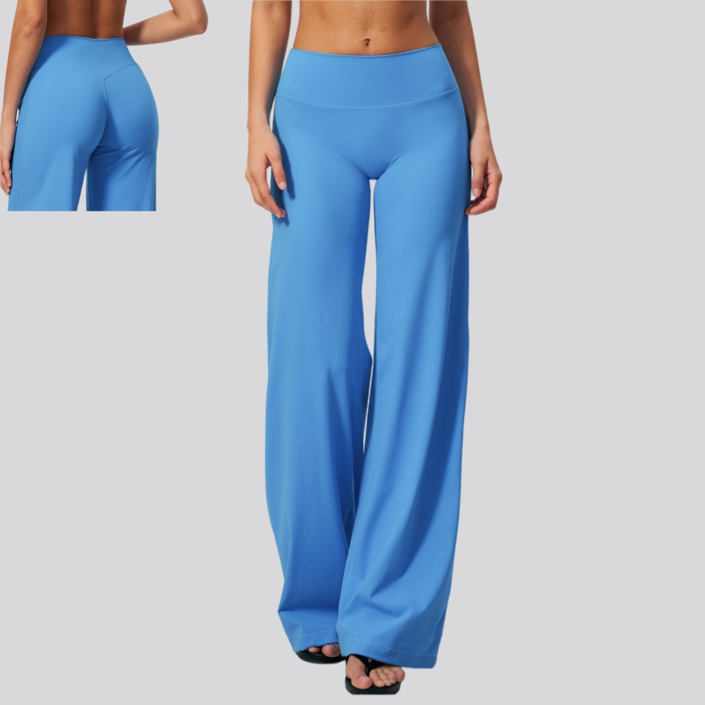 J-Yoga Fitness - Calças de Cintura Alta e Perna