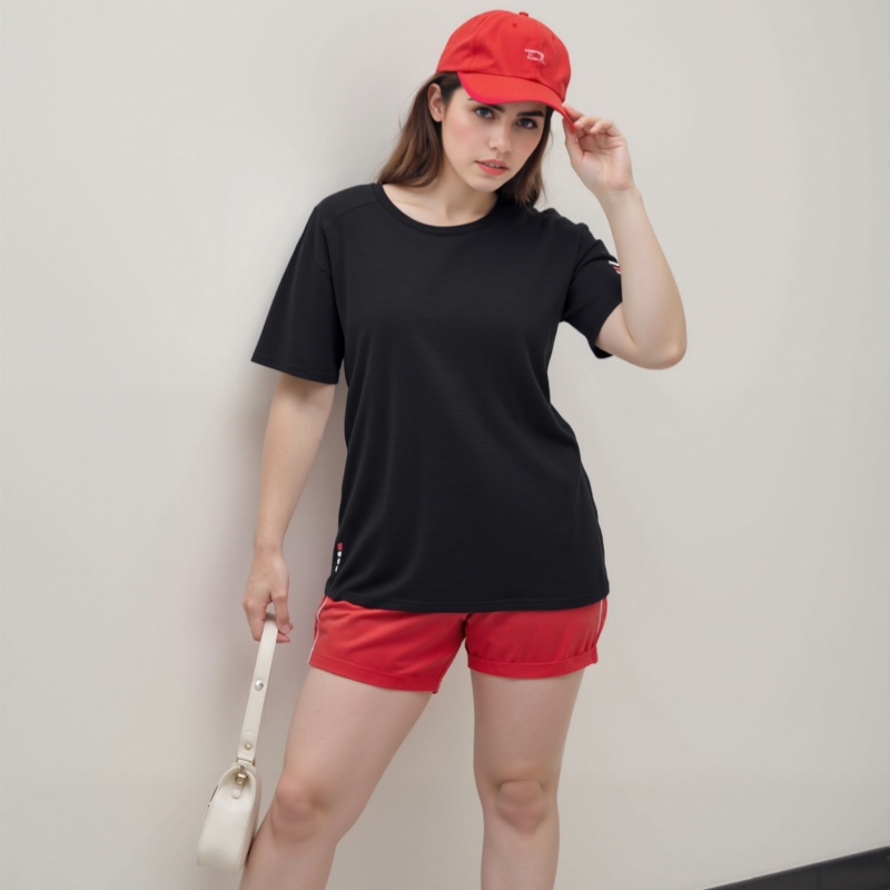 Camiseta Esportiva Feminina Pl - Yoga Fitness Plus avaliação e preço