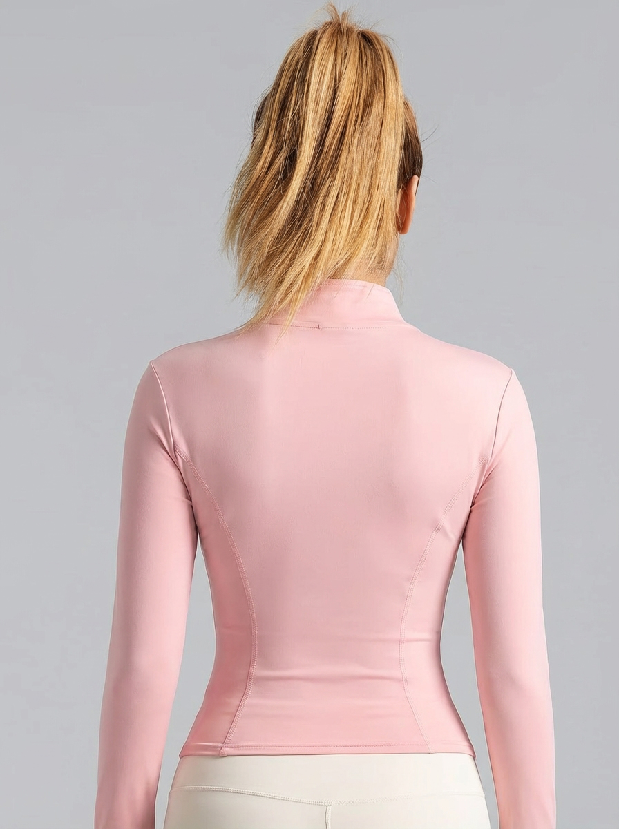 Nova Jaqueta Feminina Rosa Cla - Yoga & Fitness Classes By Niharika Zirakpur Reviews avaliação e preço