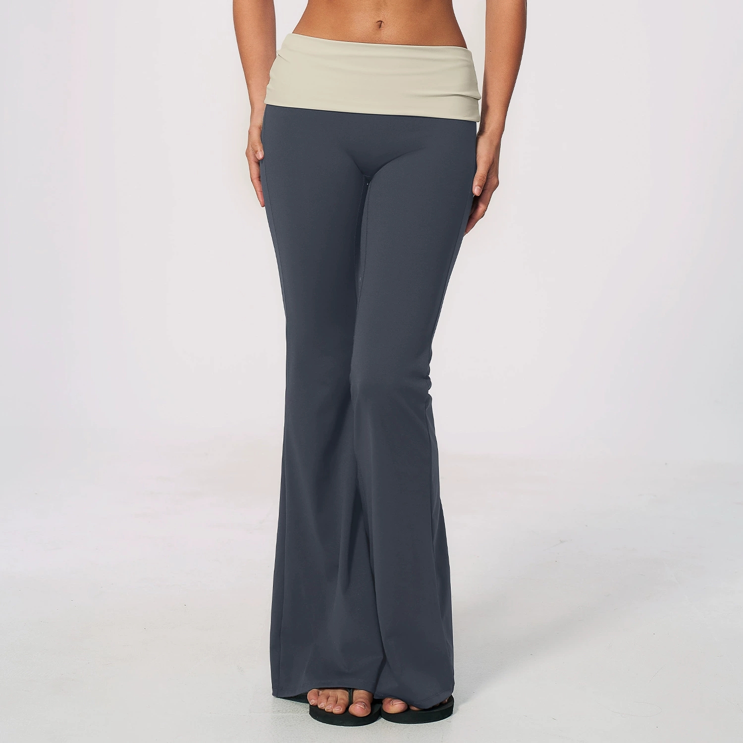 Calça Flare de Yoga com Cintur - J-Yoga Fitness avaliação e preço