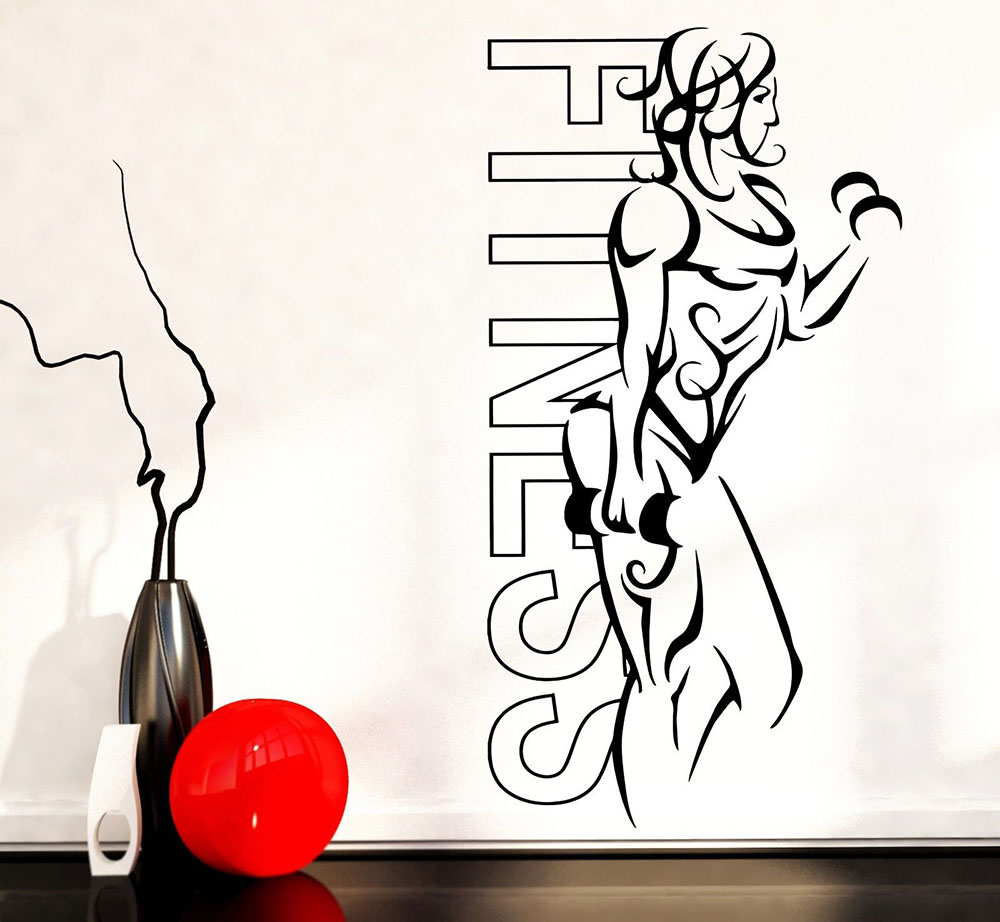 Adesivos de parede de Vinil Me - Yoga Fitness Health avaliação e preço