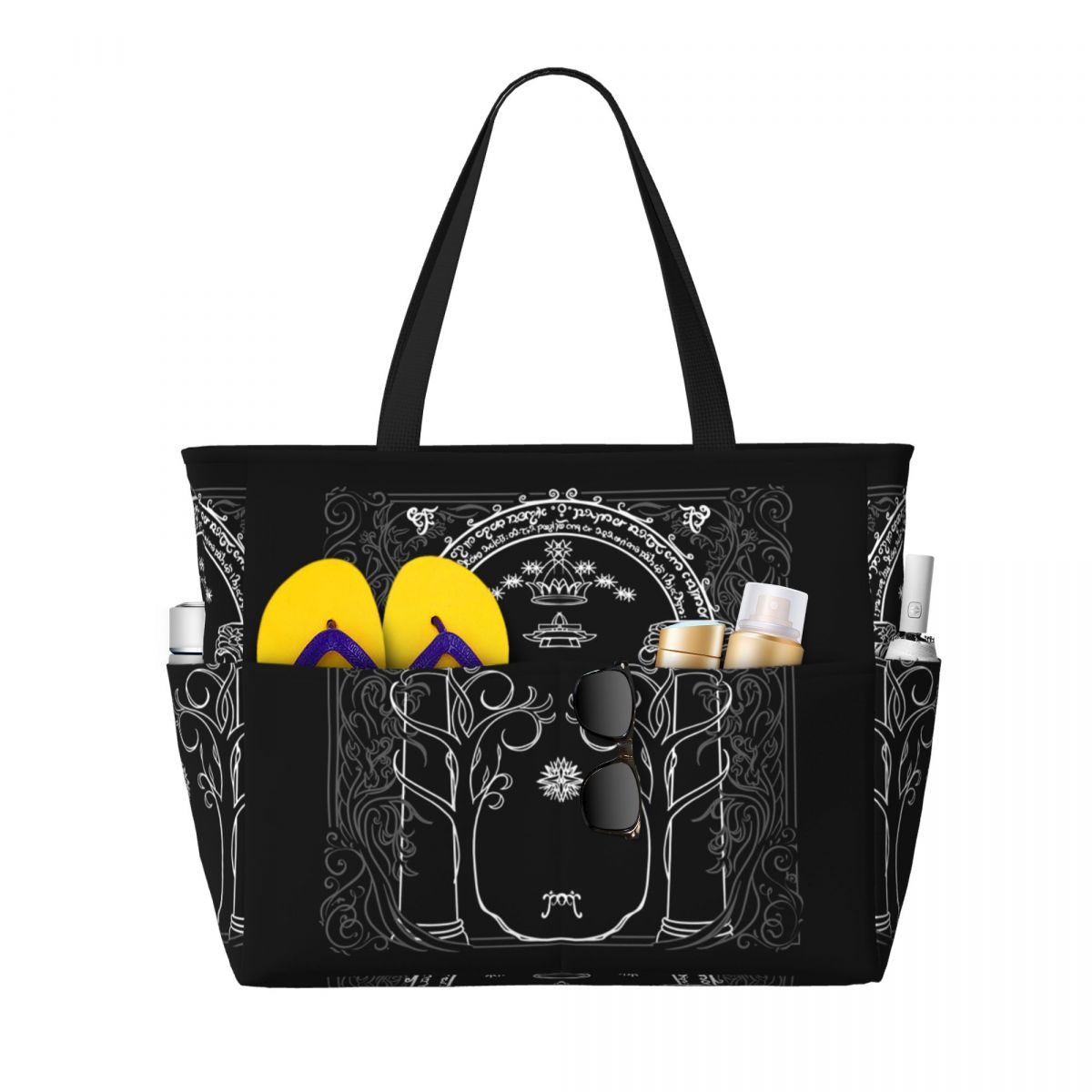 Bolsa de praia estilo J.R.R.To - J-Yoga Fitness avaliação e preço