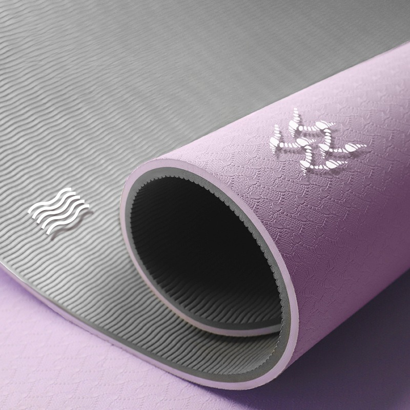 Tapete de Yoga TPE para Inicia - Yoga Fitness Health avaliação e preço