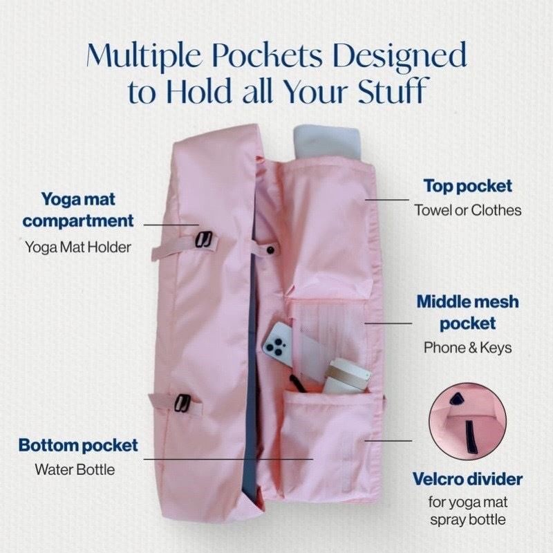 Bolsa de yoga, mochila para ar - Fitness Of Yoga avaliação e preço