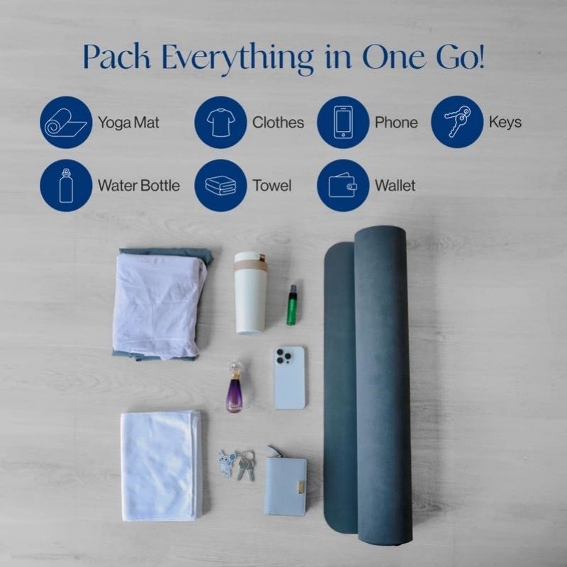 Bolsa de yoga, mochila para ar - Fitness Of Yoga avaliação e preço