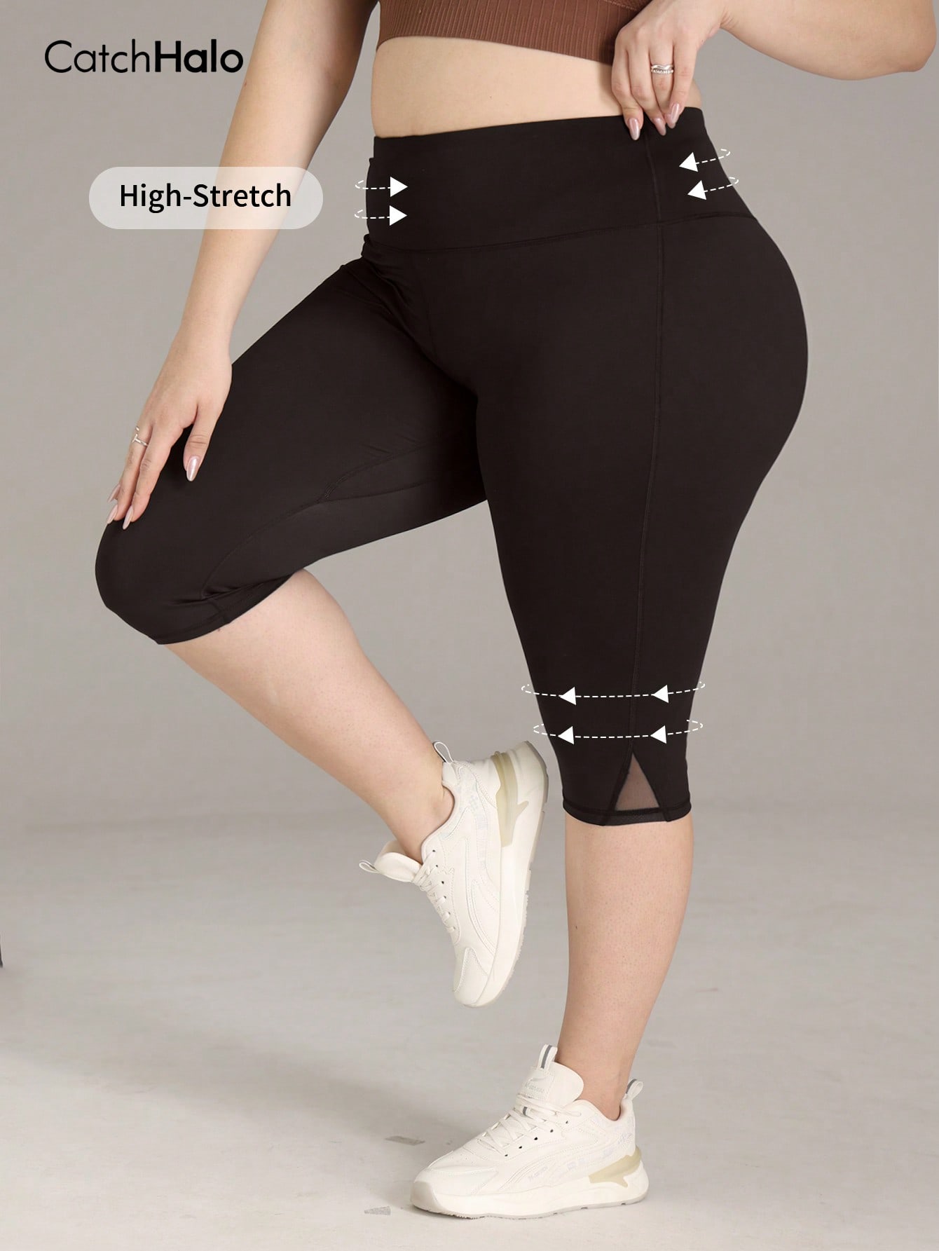 Legging Fitness Plus Size Femi - Yoga Fitness Plus avaliação e preço