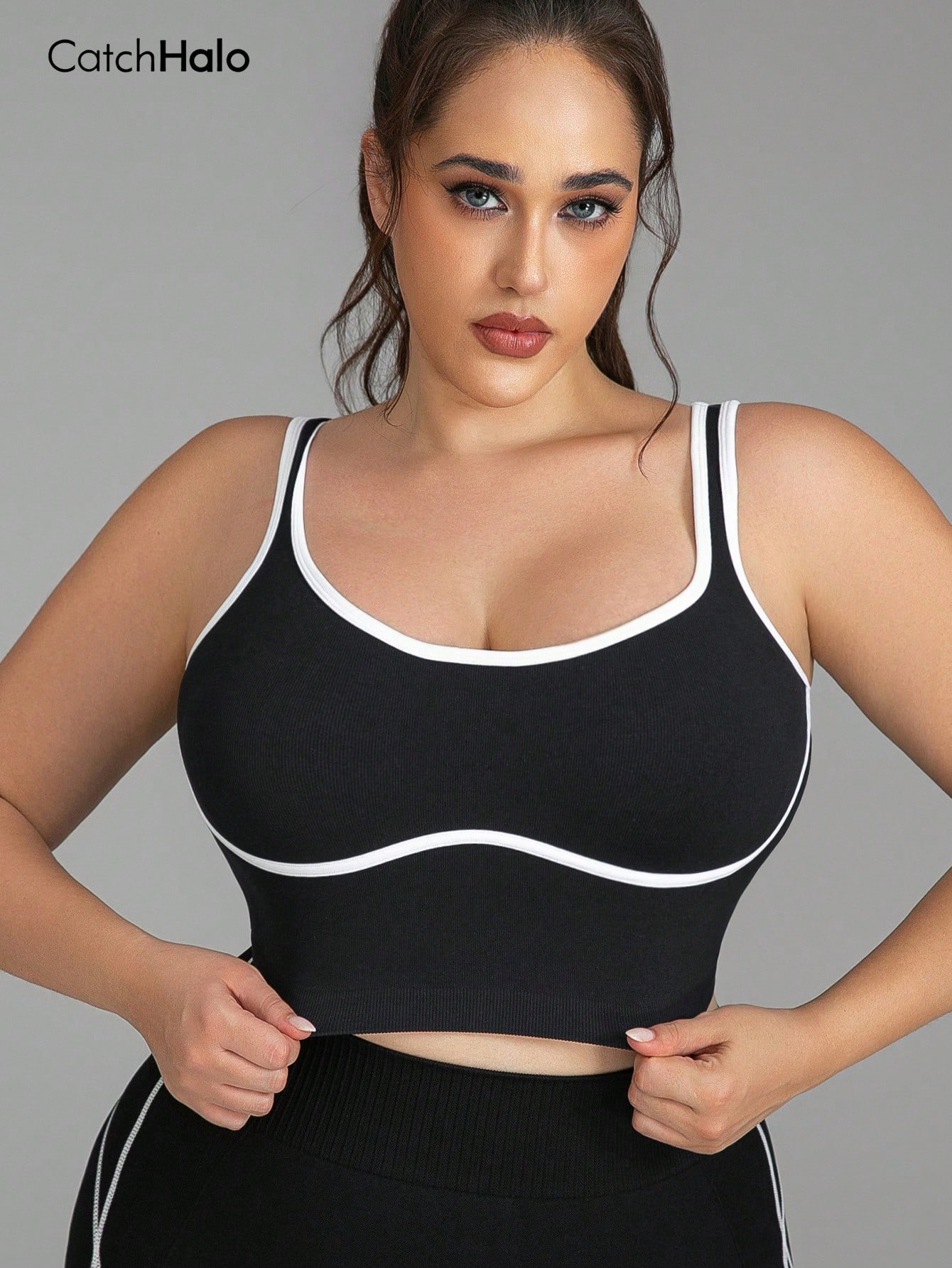 Bralette Plus Size Feminino Se - Yoga Fitness Plus avaliação e preço