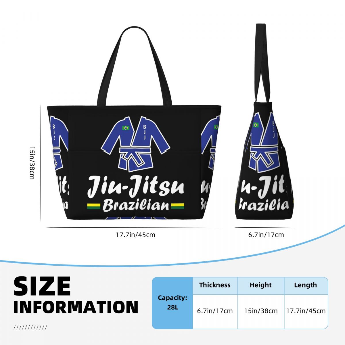 Bolsa de Praia Jiu-Jitsu, Bols - Yoga Fitness Jiu Jitsu avaliação e preço