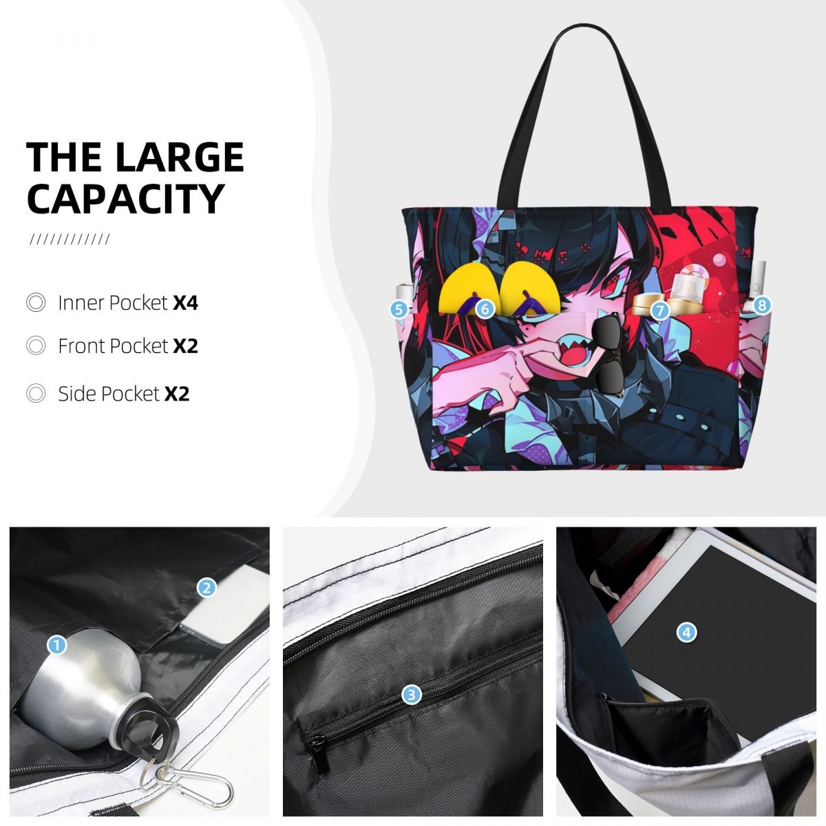 Bolsa de Praia Game Zenless Zo - Yoga Fitness Zone avaliação e preço