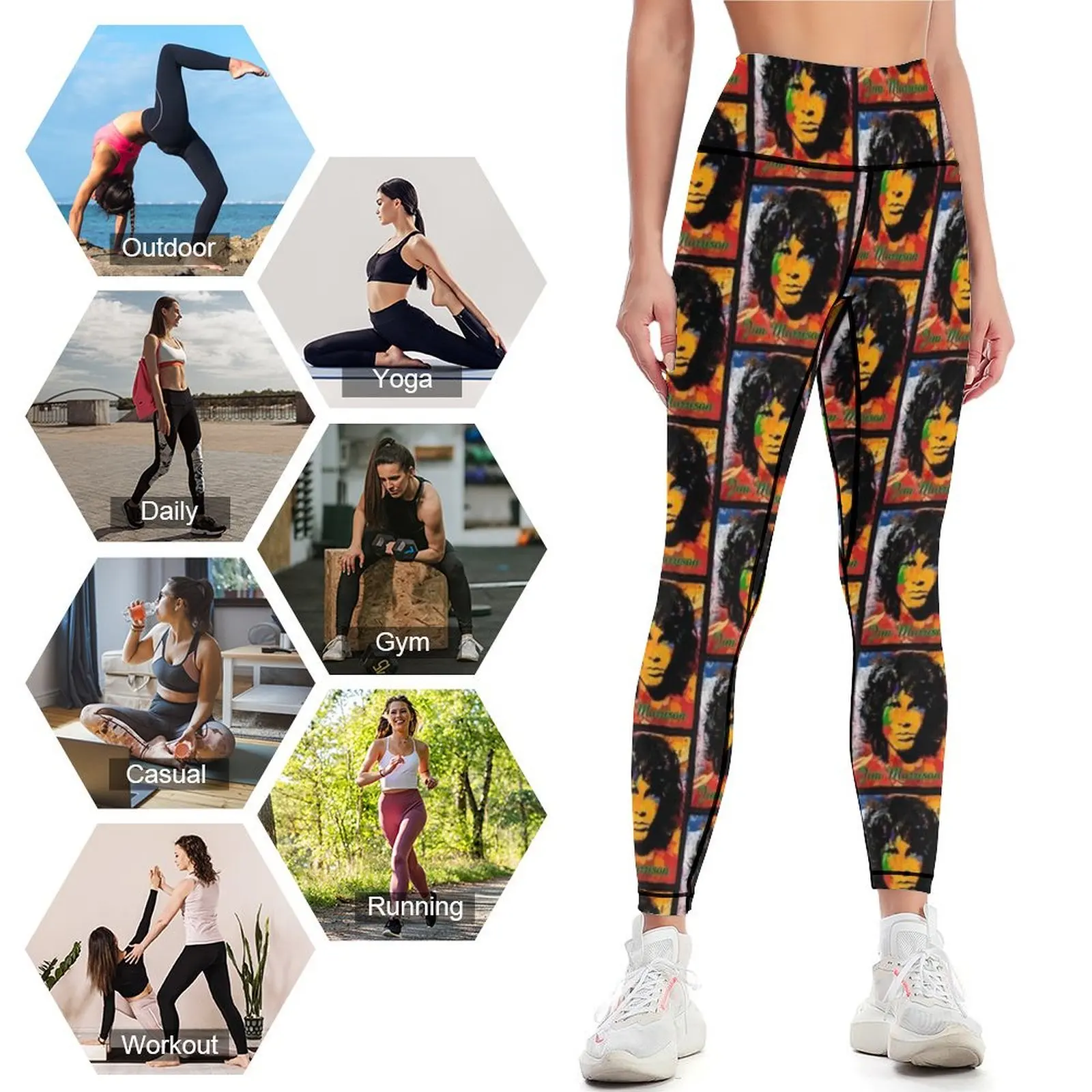 Leggings J. Morrison push up f - J-Yoga Fitness avaliação e preço