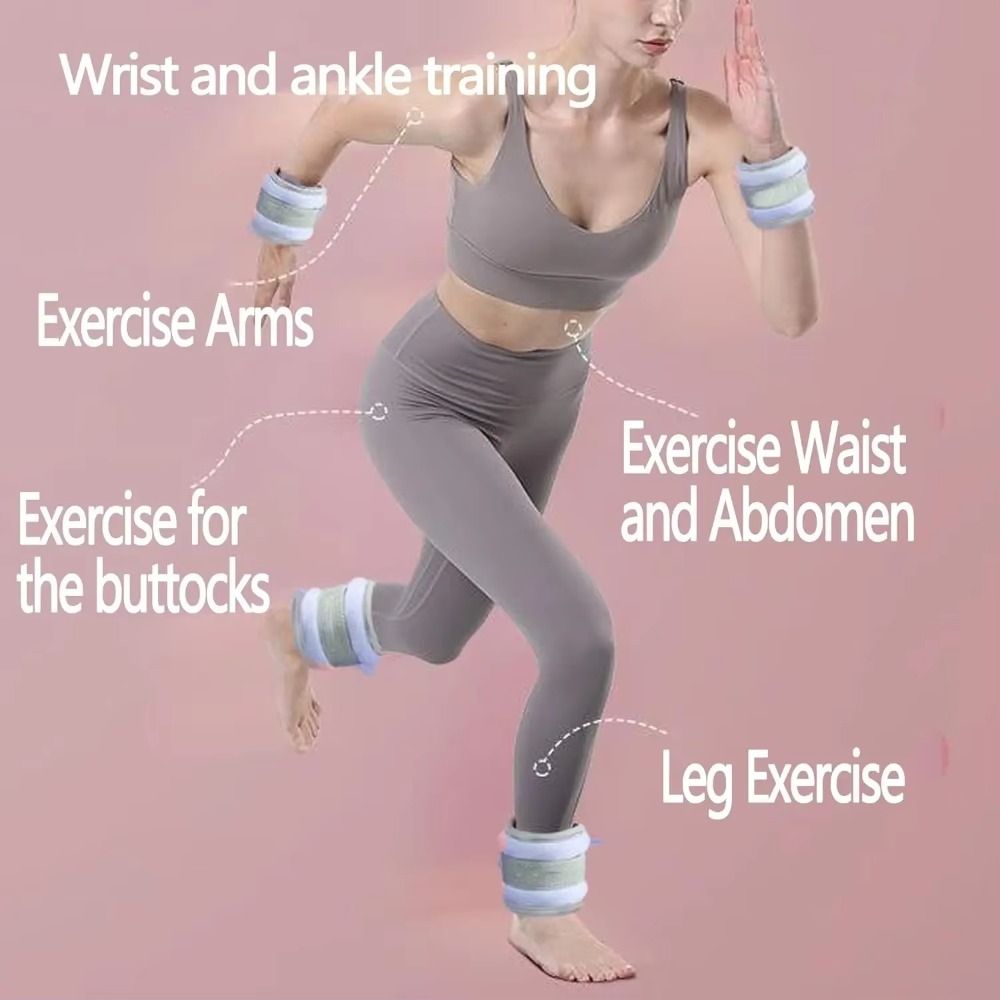 1 par de pulseira de peso de p - Ankle Weights avaliação e preço