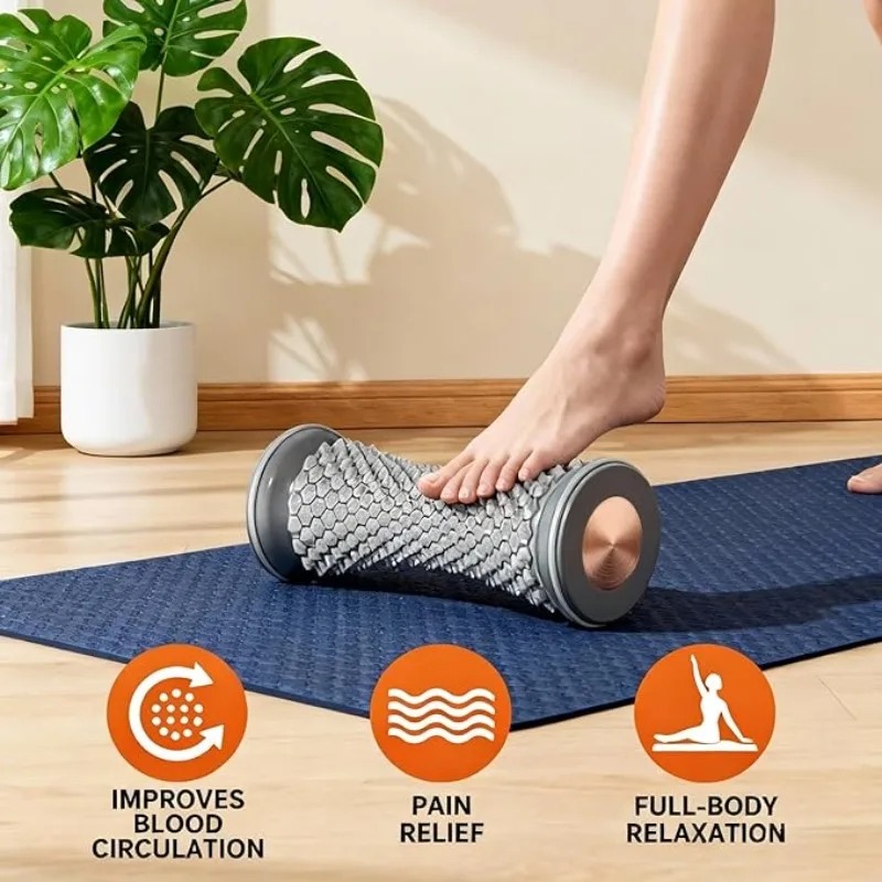 Rolo de Massagem Prático para  - Yoga Fitness Health avaliação e preço