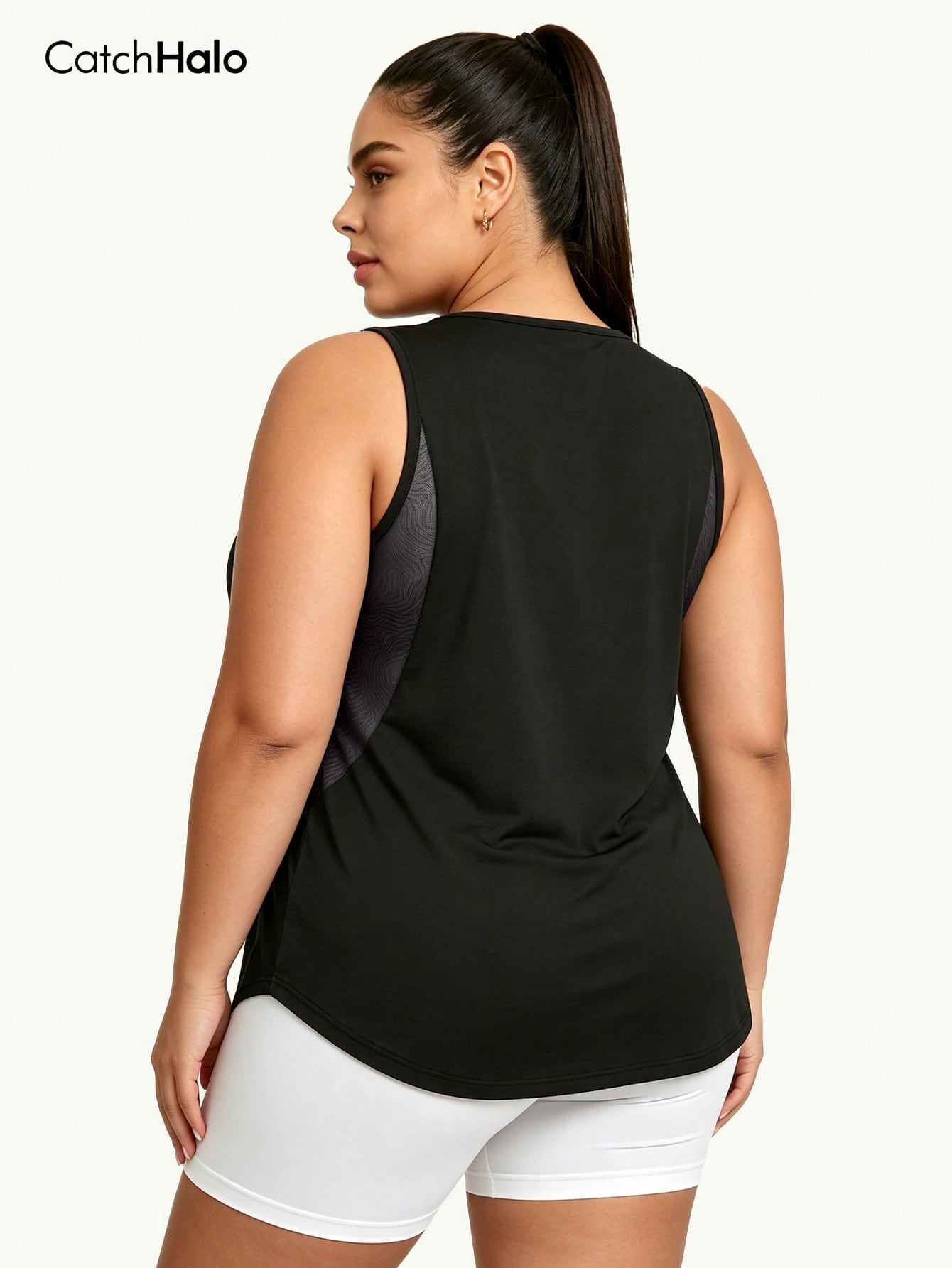 Regata feminina plus size em t - Yoga Fitness Plus avaliação e preço